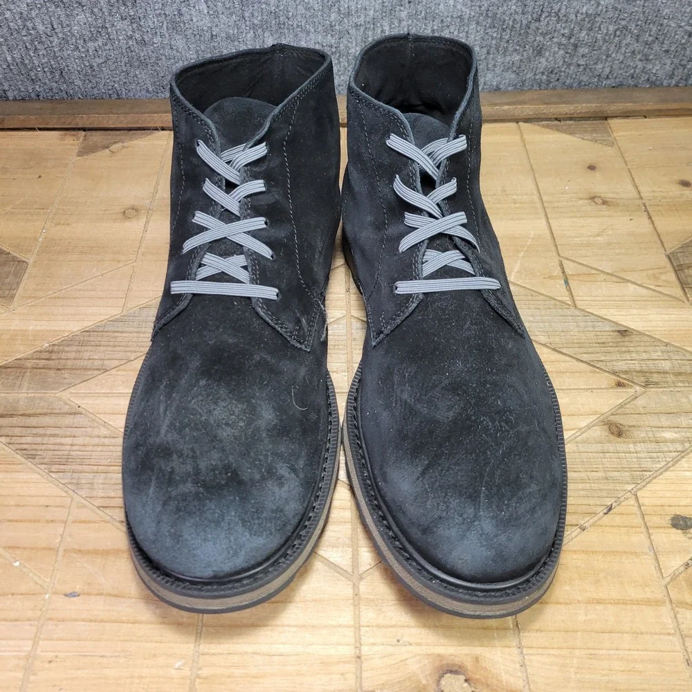 Sorel Madson II Men's 11.5 Waterproof Black Suede Lace Up Chukka Boots‎